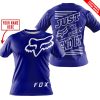 PREMIUM JUST FCKN GONNA SEND IT – CUSTOM NAME – FOX RACING - NAVY - T-SHIRT