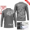 PREMIUM JUST FCKN GONNA SEND IT – CUSTOM NAME – FOX RACING - GREY - JERSEY