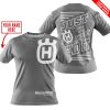 PREMIUM JUST FCKN GONNA SEND IT – CUSTOM NAME – HUSQVARNA - GREY - T-SHIRT