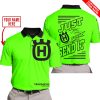 PREMIUM JUST FCKN GONNA SEND IT – CUSTOM NAME – HUSQVARNA - GREEN - POLO