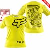 PREMIUM JUST FCKN GONNA SEND IT – CUSTOM NAME – FOX RACING - YELLOW - T-SHIRT