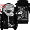 PREMIUM JUST FCKN GONNA SEND IT – CUSTOM NAME – POLARIS - BLACK - FLEECE ZIP HOODIE