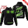 PREMIUM JUST FCKN GONNA SEND IT – CUSTOM NAME – KAWASAKI - BLACK V1