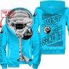 PREMIUM JUST FCKN GONNA SEND IT – CUSTOM NAME – SEA DOO - SKY BLUE - FLEECE ZIP HOODIE