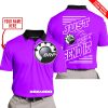 PREMIUM JUST FCKN GONNA SEND IT – CUSTOM NAME – SEA DOO - PURPLE - POLO SHIRT