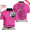 PREMIUM JUST FCKN GONNA SEND IT – CUSTOM NAME – SEA DOO - PINK 1 - POLO SHIRT