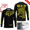 MX DAD - PERSONALISED GIFTS FOR CHILDREN & ADULTS - FOX RACING - YELLOW - JERSEY