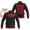 MX DAD - PERSONALISED GIFTS FOR CHILDREN & ADULTS - FLY RACING - RED - BASEBALL JACKET