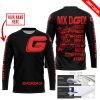 MX DAD - PERSONALISED GIFTS FOR CHILDREN & ADULTS - GAS GAS -BLACK RED - JERSEY