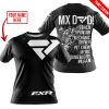 MX DAD - PERSONALISED GIFTS FOR CHILDREN & ADULTS - FXR -BLACK WHITE - T-SHIRT