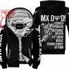 MX DAD - PERSONALISED GIFTS FOR CHILDREN & ADULTS - FLY RACING - WHITE - FLEECE ZIP HOODIE