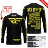 MX DAD - PERSONALISED GIFTS FOR CHILDREN & ADULTS - FLY RACING - YELLOW - JERSEY