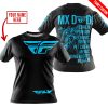 MX DAD - PERSONALISED GIFTS FOR CHILDREN & ADULTS - FLY RACING - WHITE - T-SHIRT