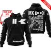 MX DAD - PERSONALISED GIFTS FOR CHILDREN & ADULTS - KAWASAKI - BLACK WHITE