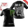 MX DAD - PERSONALISED GIFTS FOR CHILDREN & ADULTS - MONSTER - BLACK - T-SHIRT
