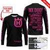 MX DAD - PERSONALISED GIFTS FOR CHILDREN & ADULTS - HUSQVARNA - BLACK PINK 1 - JERSEY