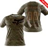 LIMITED EDITION PRODUCTS  - US MARINE V1 - FOX RACING - CUSTOM NAME - T-SHIRT