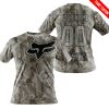 LIMITED EDITION PRODUCTS  - US ARMY V2 - FOX RACING - CUSTOM NAME - T-SHIRT