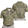 LIMITED EDITION PRODUCTS  - US ARMY V3 - ALPINESTARS RACING - CUSTOM NAME - POLO SHIRT