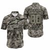 LIMITED EDITION PRODUCTS  - US ARMY - ALPINESTARS RACING - CUSTOM NAME - BUTTON SHIRT