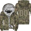 LIMITED EDITION PRODUCTS  - US ARMY V3 - ARCTIC-CAT RACING - CUSTOM NAME - FLEECE ZIP HOODIE