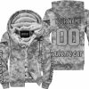 LIMITED EDITION PRODUCTS  - US ARMY V1 - ARCTIC-CAT RACING - CUSTOM NAME - FLEECE ZIP HOODIE