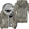 LIMITED EDITION PRODUCTS  - US ARMY V2 - CAN AM RACING - CUSTOM NAME - FLEECE ZIP HOODIE
