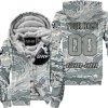 LIMITED EDITION PRODUCTS  - US AIR PORCE - CAN AM RACING - CUSTOM NAME - FLEECE ZIP HOODIE