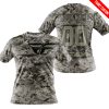 LIMITED EDITION PRODUCTS  - US ARMY - FLY RACING - CUSTOM NAME - T-SHIRT