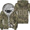 LIMITED EDITION PRODUCTS  - US ARMY V3 - GAS GAS RACING - CUSTOM NAME - FLEECE ZIP HOODIE