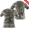 LIMITED EDITION PRODUCTS  - US ARMY - HONDA RACING - CUSTOM NAME - T-SHIRT