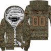 LIMITED EDITION PRODUCTS  - US MARINE V1 - KTM RACING - CUSTOM NAME - FLEECE ZIP HOODIE