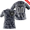 LIMITED EDITION PRODUCTS - US NAVY - YAMAHA RACING - CUSTOM NAME - T-SHIRT