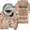 LIMITED EDITION PRODUCTS - US MARINE - YAMAHA RACING - CUSTOM NAME - FLEECE ZIP HOODIE