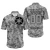 LIMITED EDITION PRODUCTS - US ARMY V1 - YAMAHA RACING - CUSTOM NAME - BUTTON SHIRT