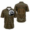 LIMITED EDITION PRODUCTS - US MARINE V1 - SKI DOO RACING - CUSTOM NAME - BUTTON SHIRT