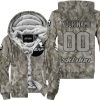 LIMITED EDITION PRODUCTS - US ARMY V2 - SKI DOO RACING - CUSTOM NAME - FLEECE ZIP HOODIE