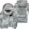 LIMITED EDITION PRODUCTS  - US AIR PORCE - SEA DOO RACING - CUSTOM NAME - FLEECE ZIP HOODIE