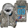 LIMITED EDITION PRODUCTS - US ARMY V2 - BMW RACING V1 - CUSTOM NAME - FLEECE ZIP HOODIE