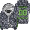 LIMITED EDITION PRODUCTS - US NAVY - ARCTIC-CAT V1 - CUSTOM NAME - FLEECE ZIP HOODIE