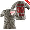 LIMITED EDITION PRODUCTS - US ARMY V2 - DUCATI RACING V1 - CUSTOM NAME - T-SHIRT