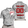 LIMITED EDITION PRODUCTS - US ARMY V1 - DUCATI RACING V1 - CUSTOM NAME - POLO SHIRT