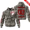 LIMITED EDITION PRODUCTS - US ARMY - DUCATI RACING V1 - CUSTOM NAME
