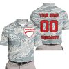 LIMITED EDITION PRODUCTS - US AIR PORCE - DUCATI RACING V1 - CUSTOM NAME - POLO SHIRT