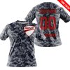 LIMITED EDITION PRODUCTS - US NAVY - DUCATI RACING V1 - CUSTOM NAME - T-SHIRT
