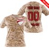 LIMITED EDITION PRODUCTS - US MARINE - DUCATI RACING V1 - CUSTOM NAME - T-SHIRT