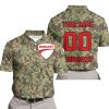 LIMITED EDITION PRODUCTS - US ARMY V3 - DUCATI RACING V1 - CUSTOM NAME - POLO SHIRT