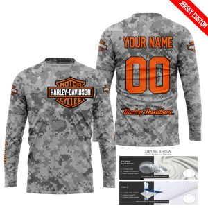 LIMITED EDITION PRODUCTS - US ARMY V1 - HARLEY DAVIDSON RACING V1 - CUSTOM NAME - JERSEY