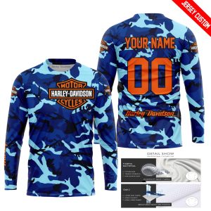 LIMITED EDITION PRODUCTS - US NAVY V1 - HARLEY DAVIDSON RACING V1 - CUSTOM NAME - JERSEY