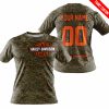 LIMITED EDITION PRODUCTS - US MARINE V1 - HARLEY DAVIDSON RACING V1 - CUSTOM NAME - T-SHIRT